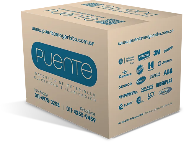 Caja de envío de Puente